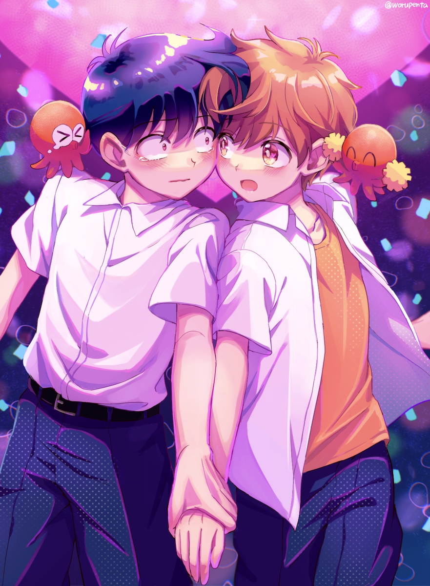 This is a pixiv picture whose title is 瞬発的に恋をしよう.