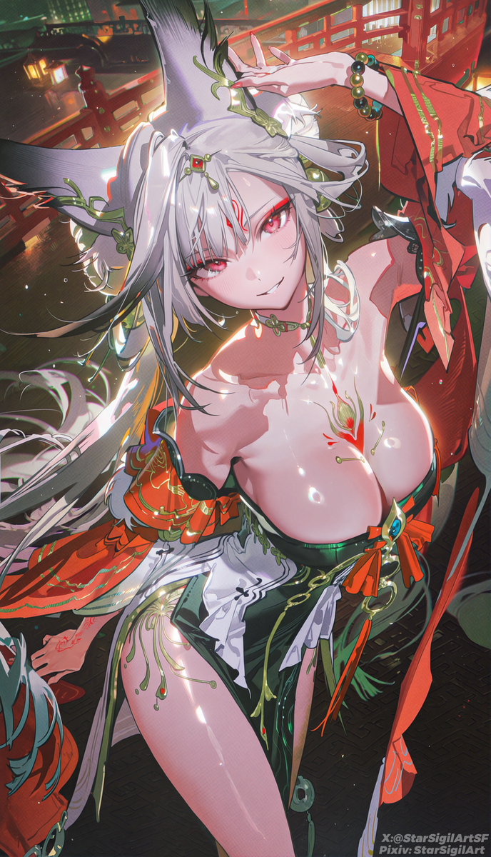 This is a pixiv picture whose title is - 心月狐 -.