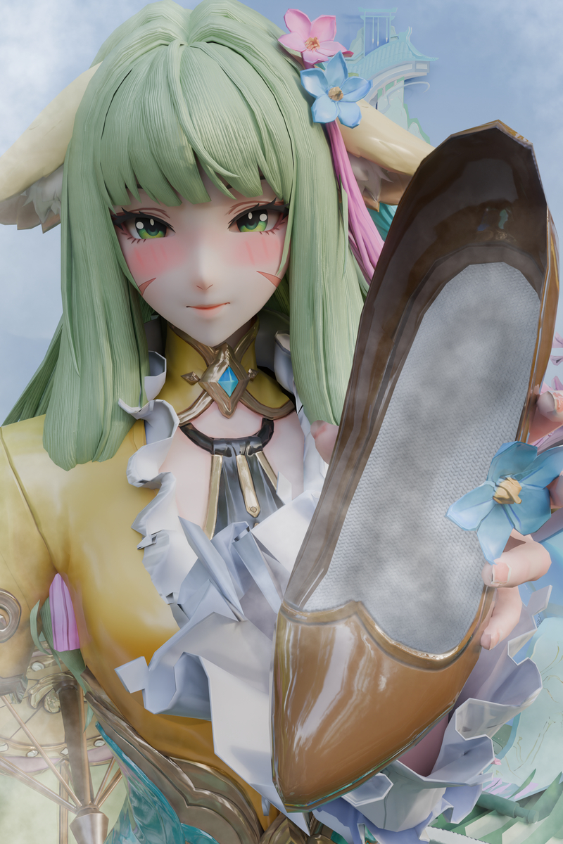 This is a pixiv picture whose title is 饭盒系列—公孙离涂山容容.