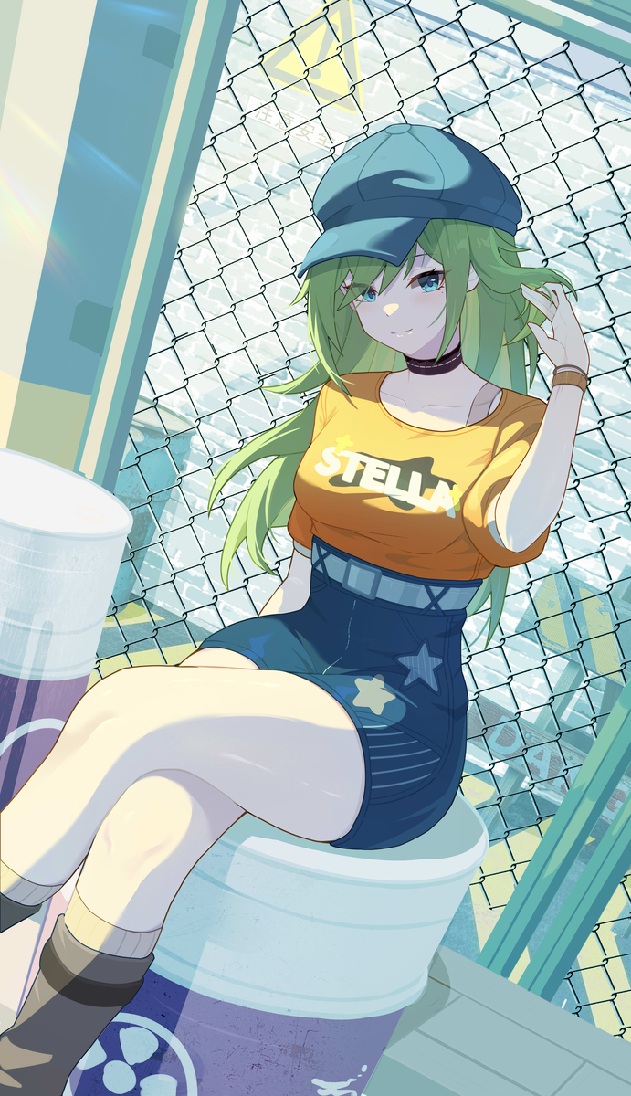 This is a pixiv picture whose title is 绝区零npc.
