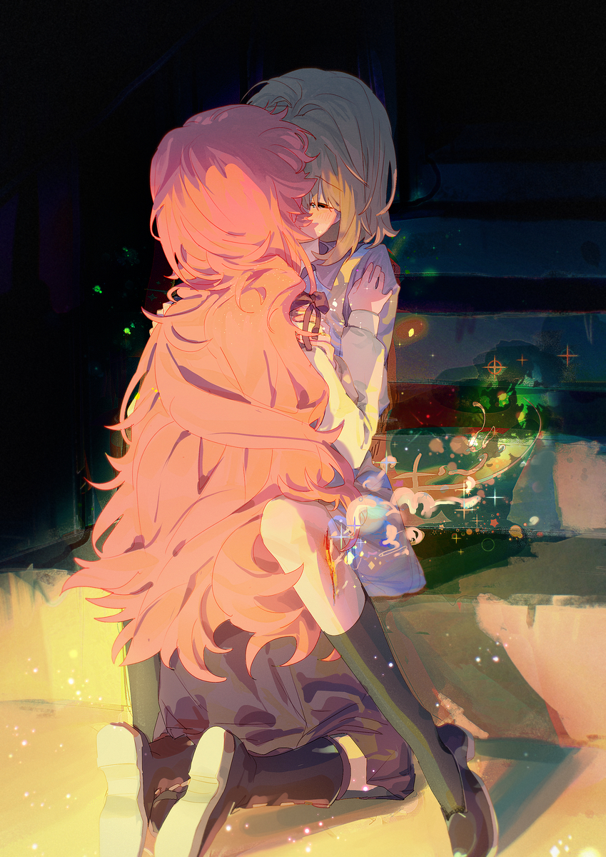 This is a pixiv picture whose title is 修復魔法.