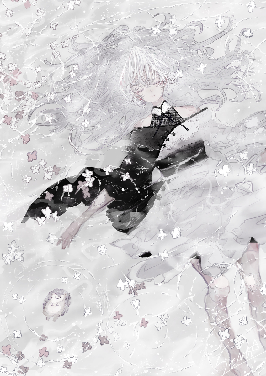 This is a pixiv picture whose title is 無題.