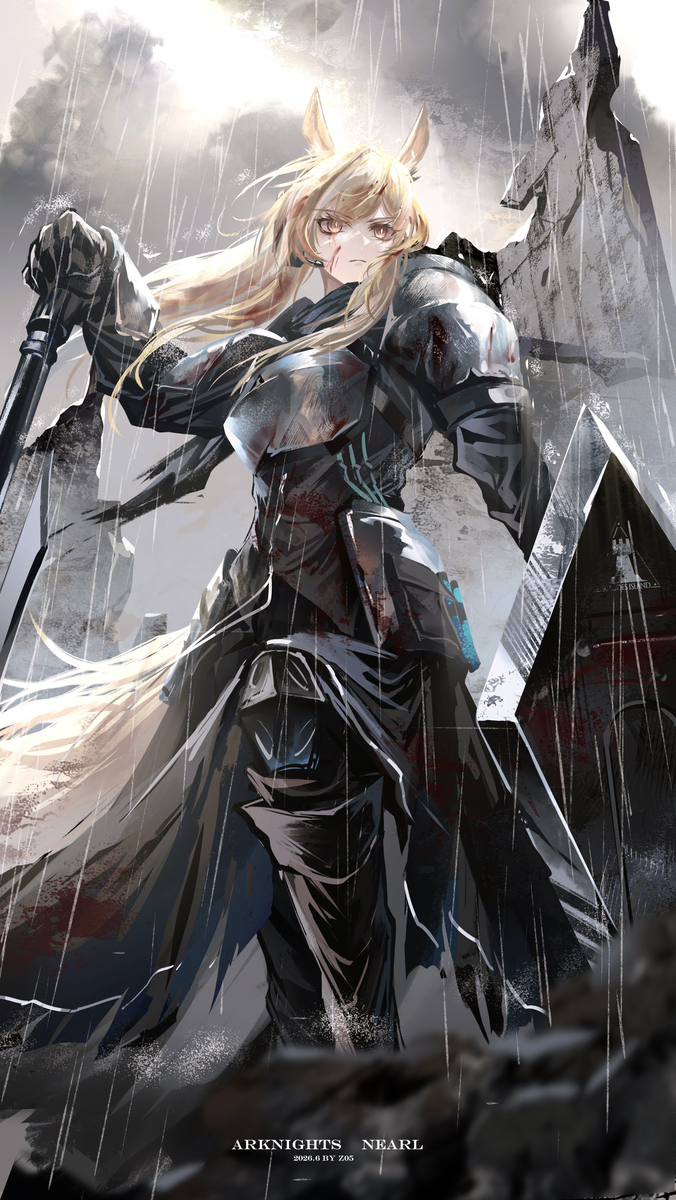 This is a pixiv picture whose title is 重装-临光（日绘day3 3/8）.