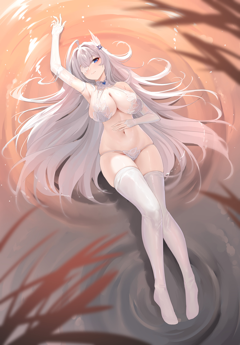 This is a pixiv picture whose title is 埃姆登.