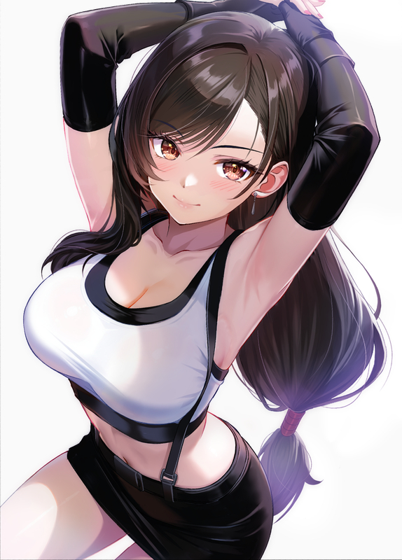 This is a pixiv picture whose title is ティファちゃんスト6参戦おめでとう.
