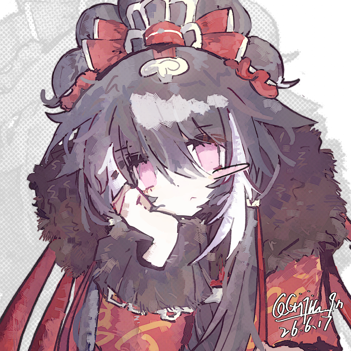 This is a pixiv picture whose title is 无题.