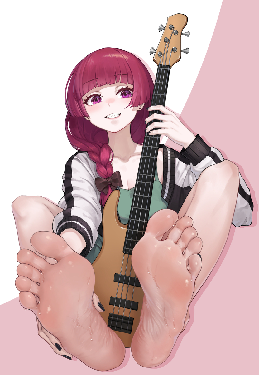 This is a pixiv picture whose title is 广井菊里.