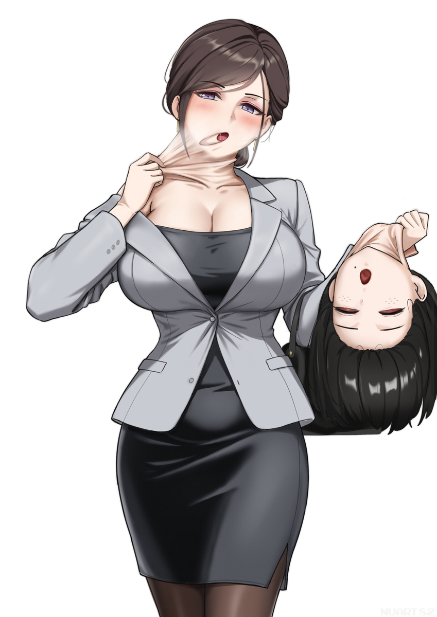 This is a pixiv picture whose title is クラス教師.