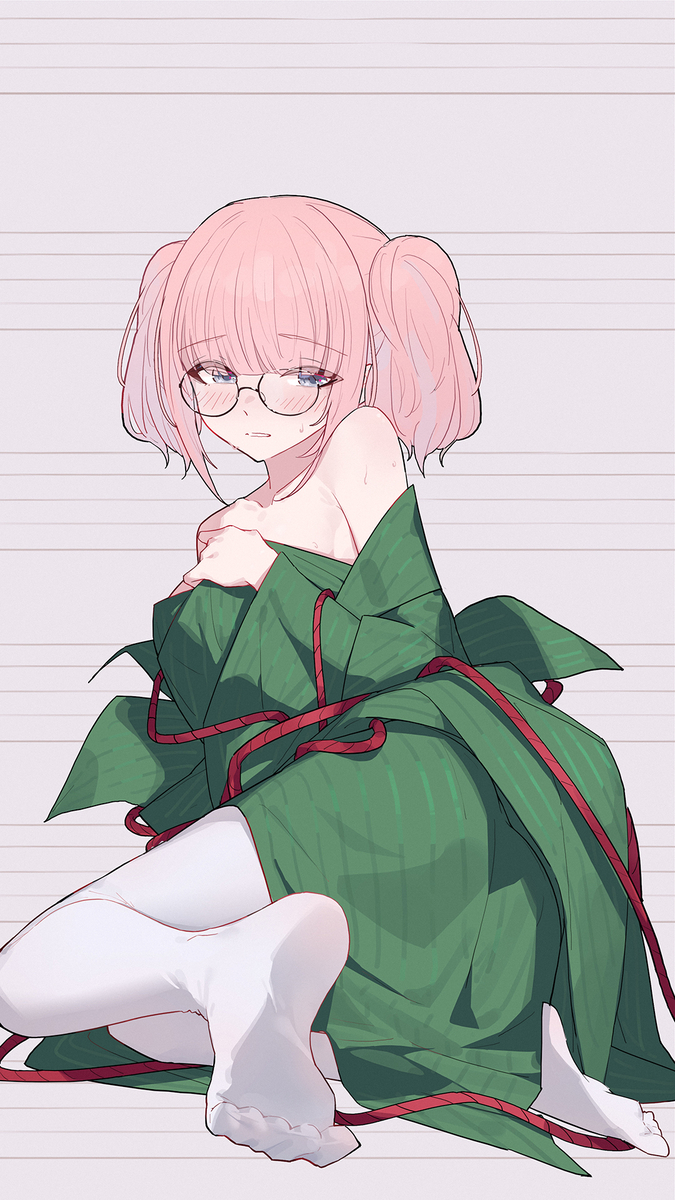 This is a pixiv picture whose title is day305 端午请吃粉色大粽子🤤.