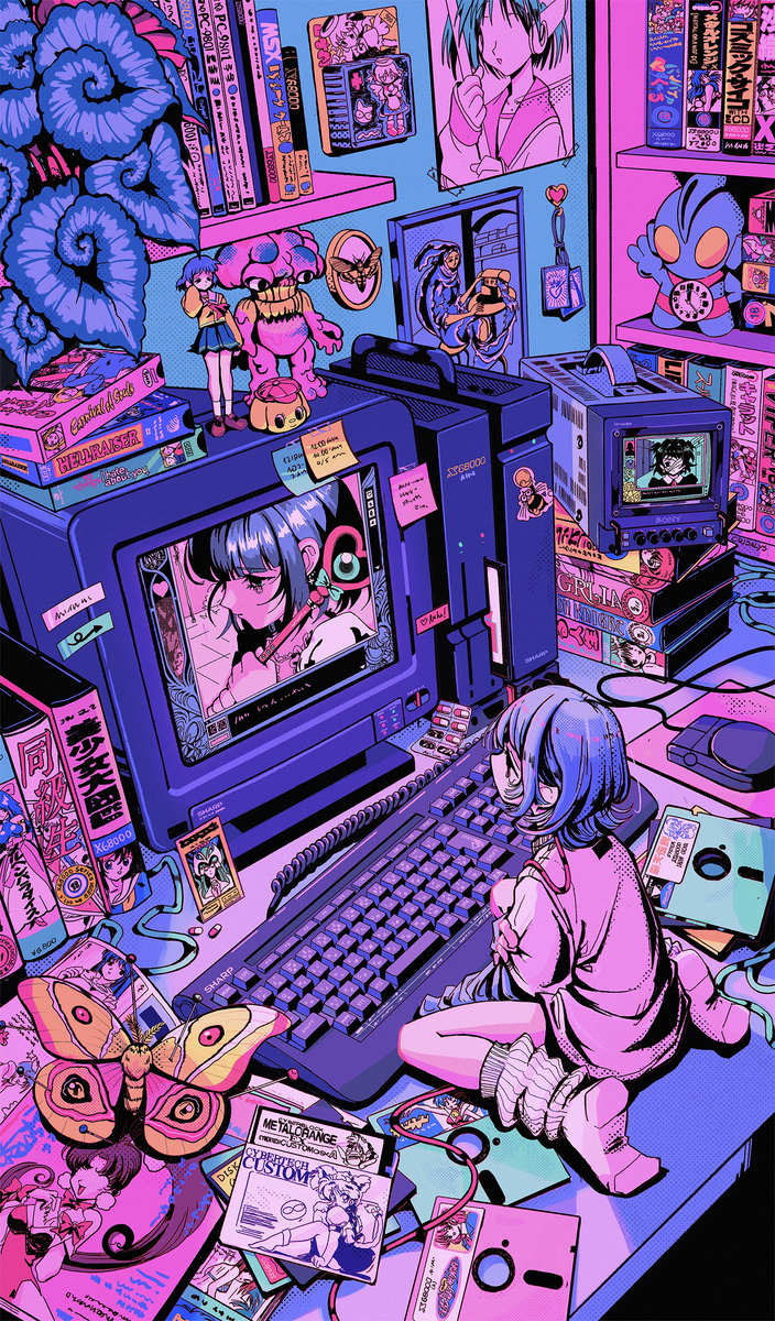 This is a pixiv picture whose title is I see you.
