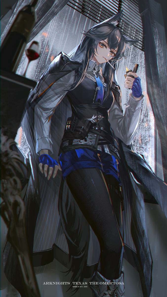 This is a pixiv picture whose title is 特种-缄默德克萨斯（day4/8 ）.
