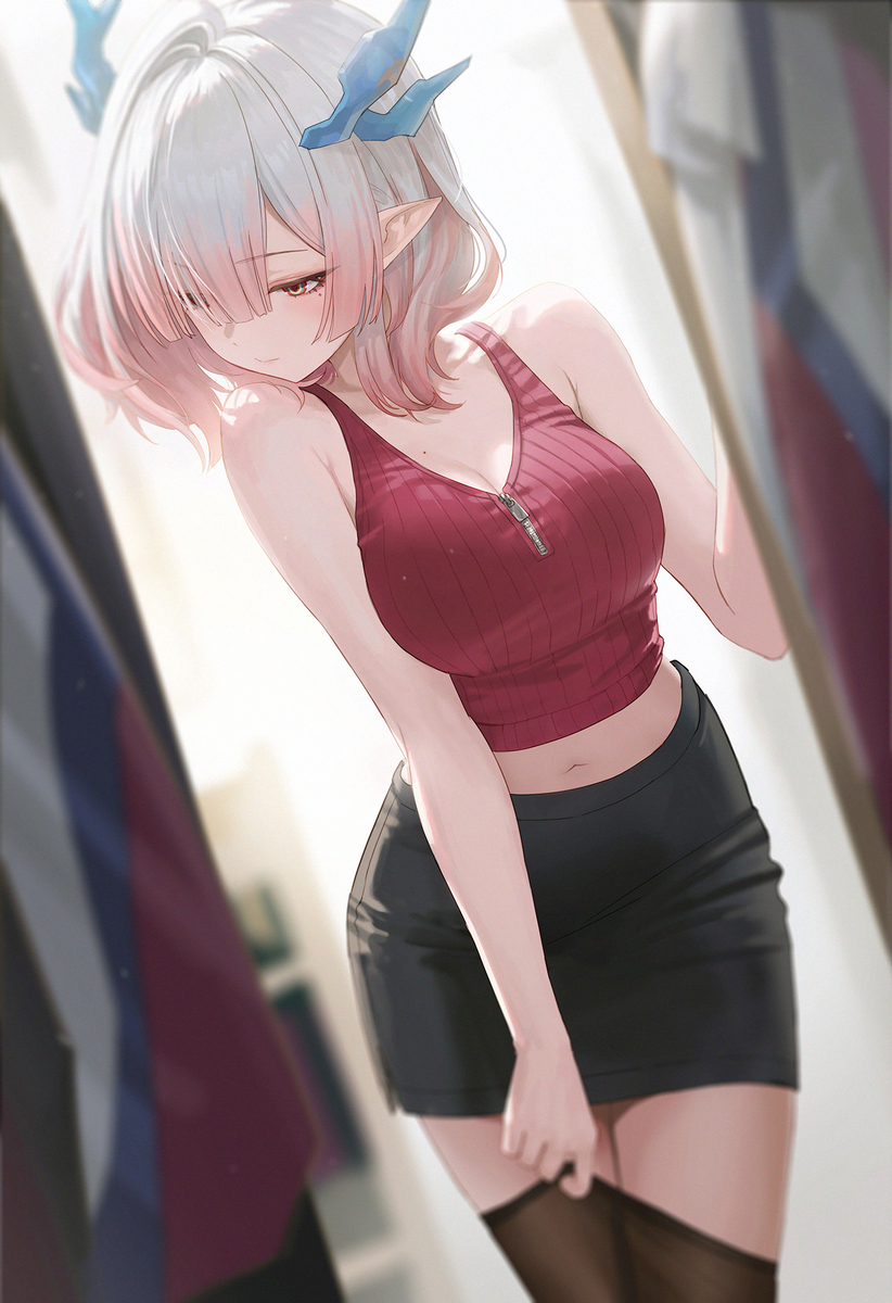 This is a pixiv picture whose title is Mifu.