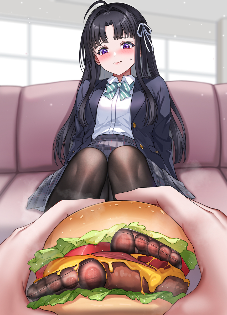 This is a pixiv picture whose title is 开饭了.