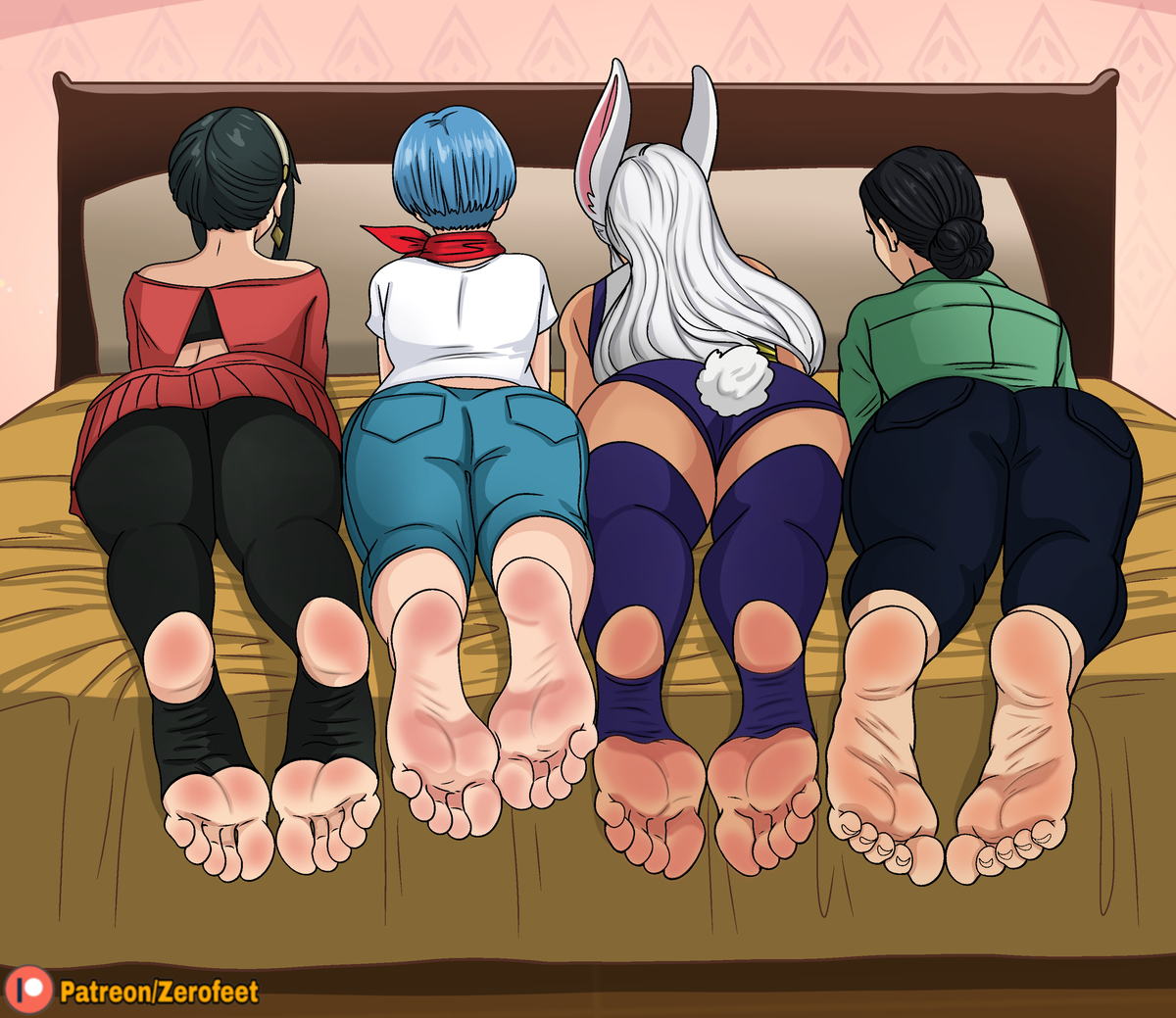 This is a pixiv picture whose title is Party Feet 2.