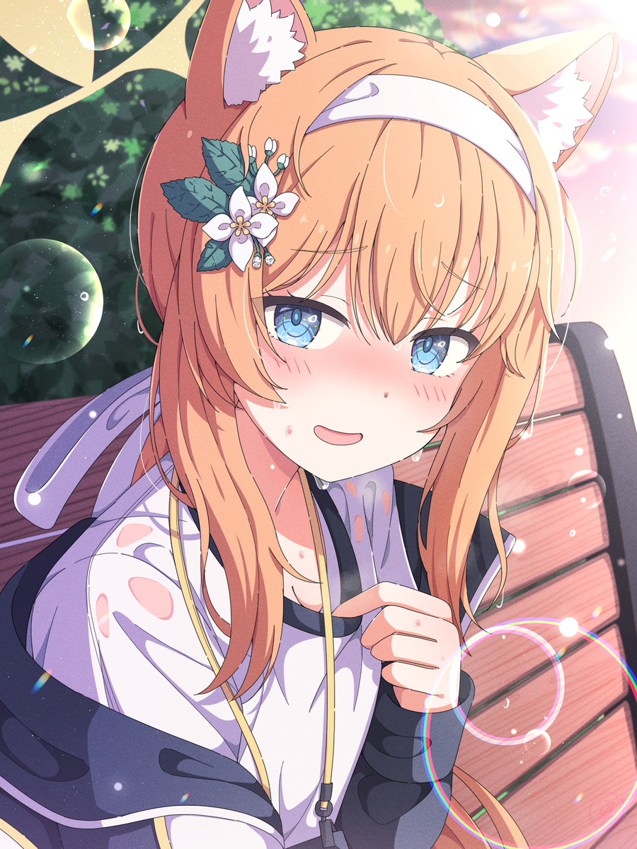 This is a pixiv picture whose title is マリーとジョギング.