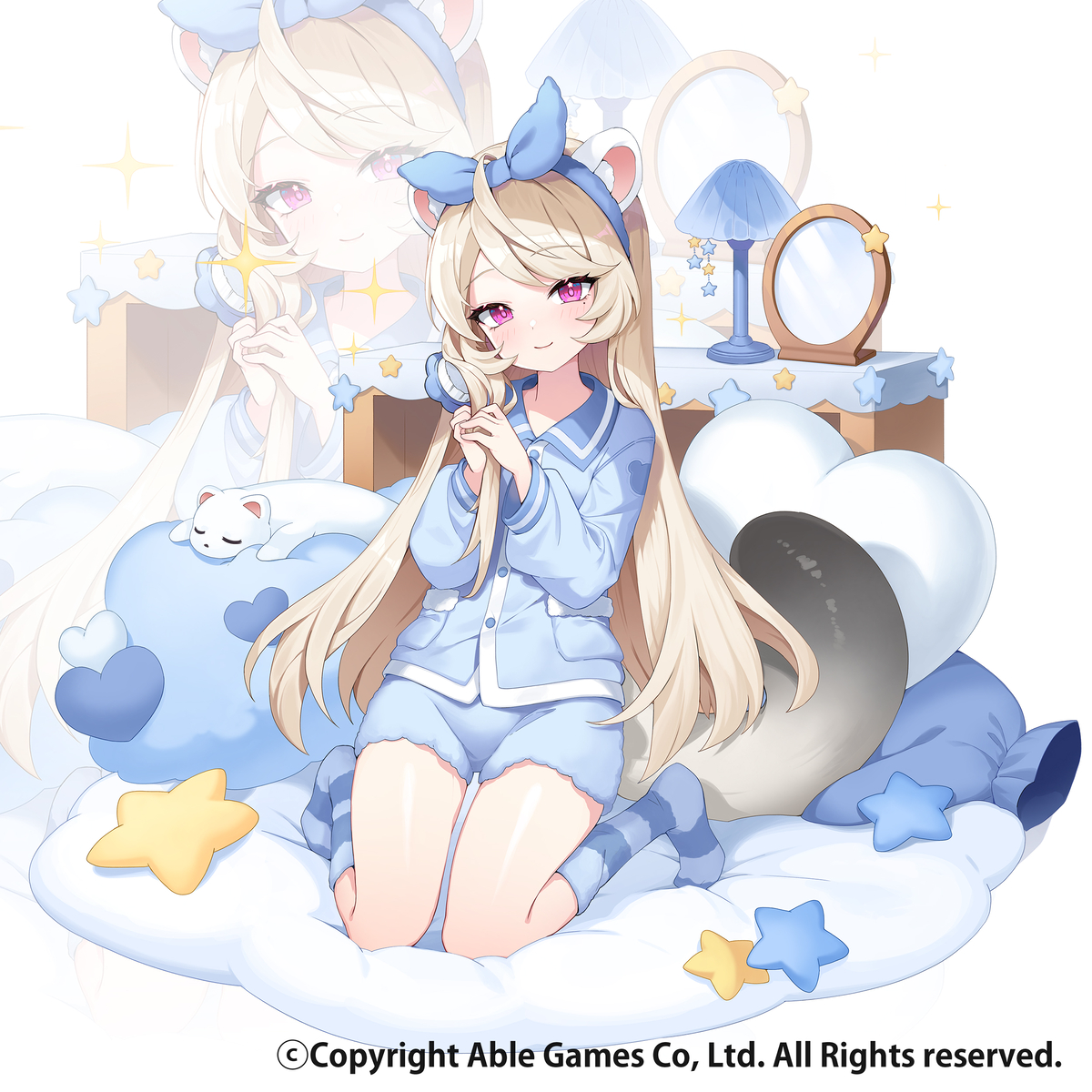 This is a pixiv picture whose title is 【お仕事】月ウサギのそだてかた.