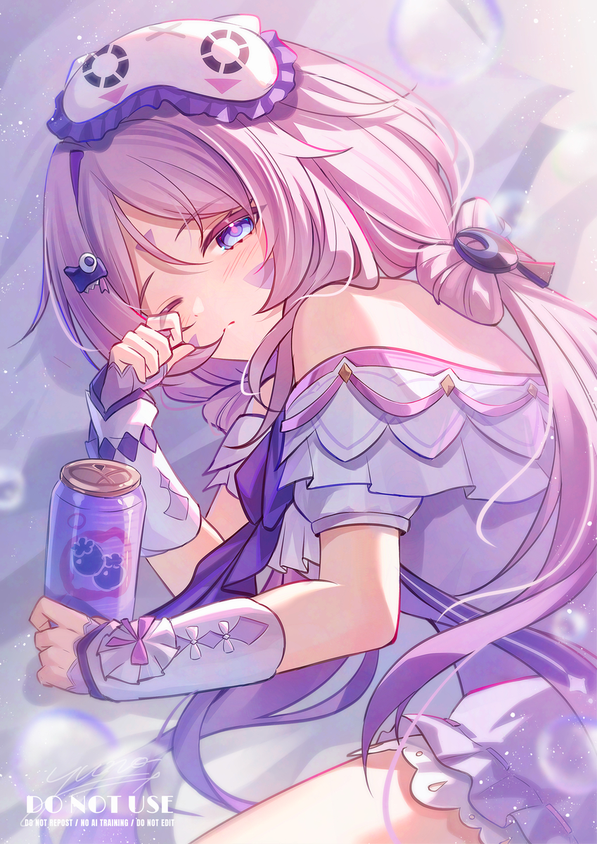 This is a pixiv picture whose title is むにゃ💤.