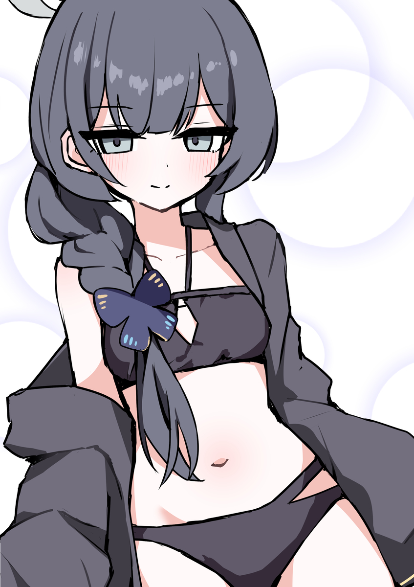 This is a pixiv picture whose title is 水着キサキ.