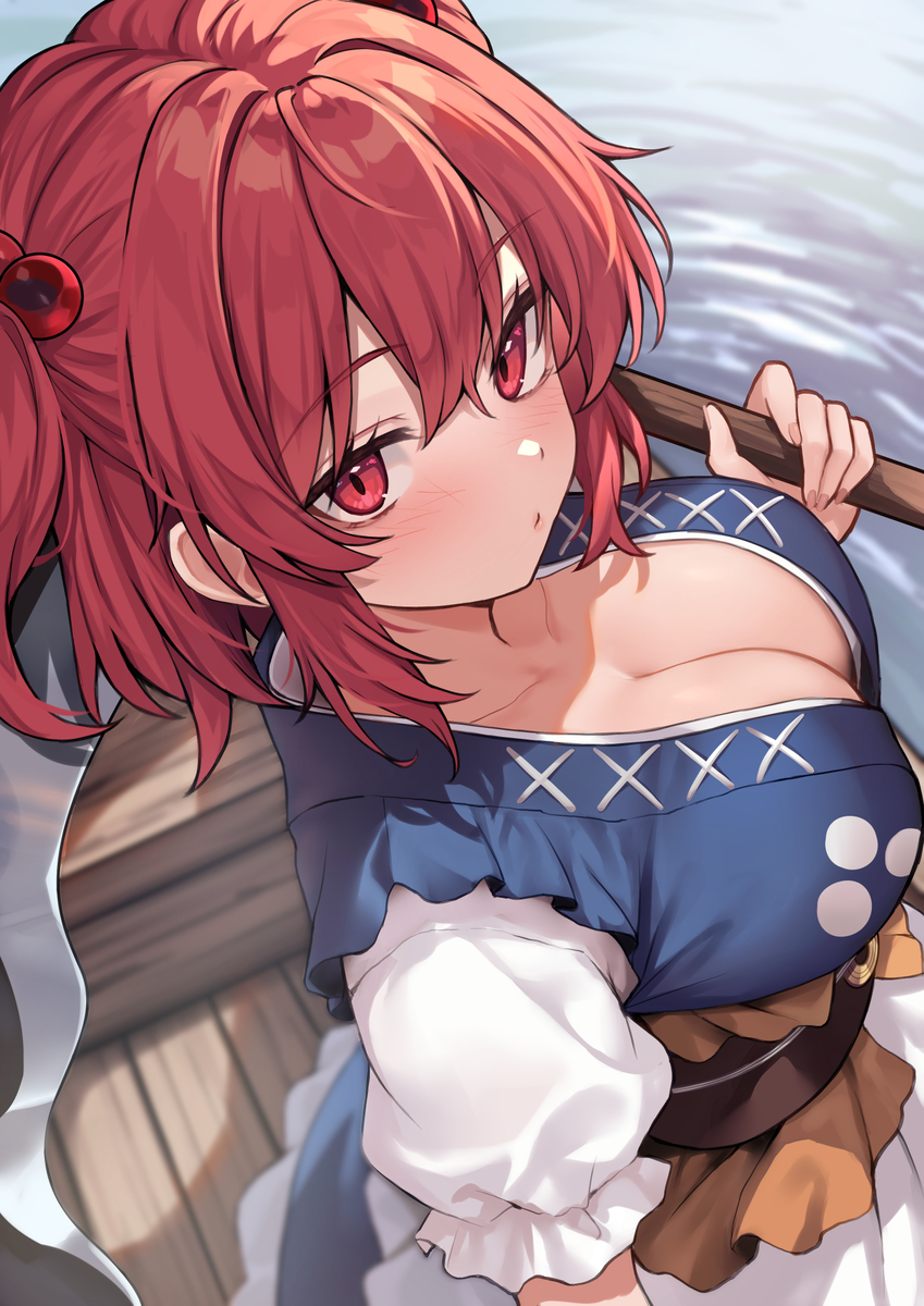 This is a pixiv picture whose title is こまちち.