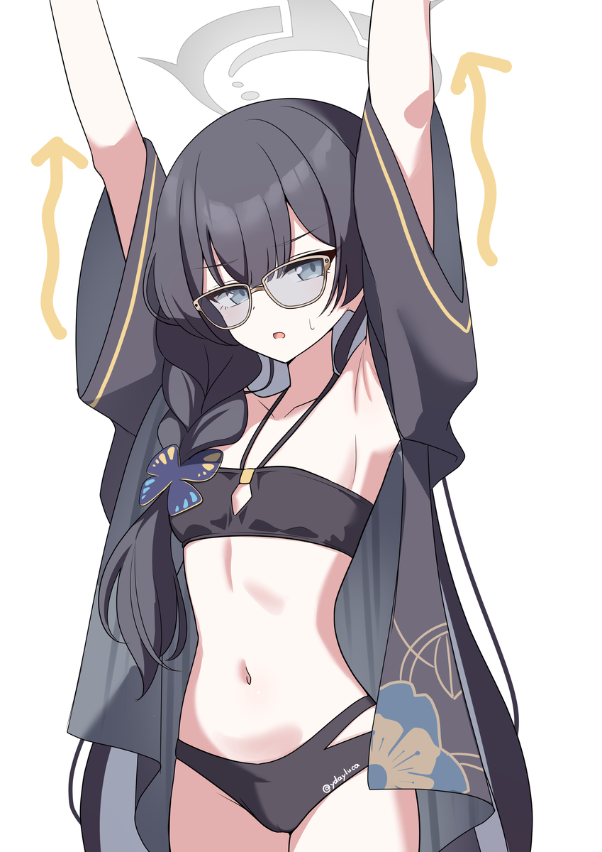 This is a pixiv picture whose title is 水着キサキ.