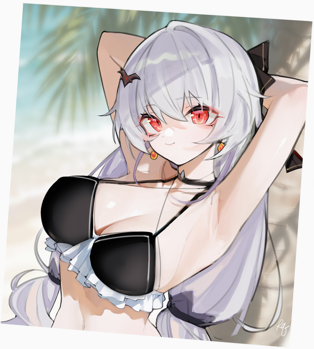 This is a pixiv picture whose title is 無題.