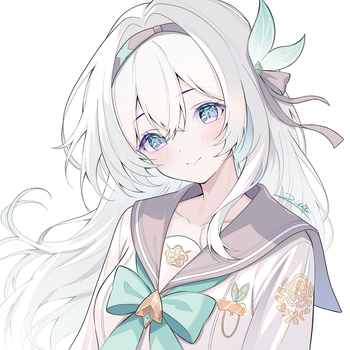 This is a pixiv picture whose title is 2時間落書き.