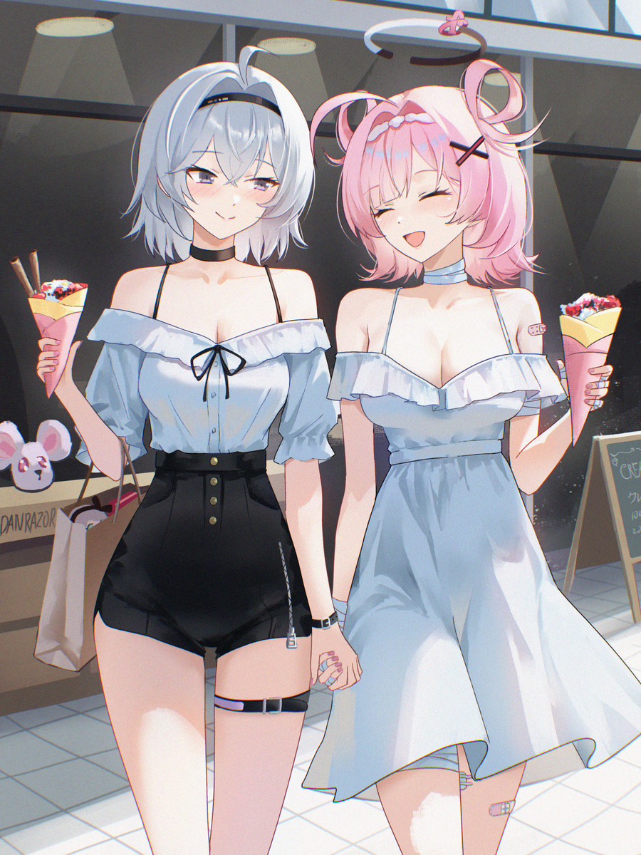 This is a pixiv picture whose title is Chiz and Zero.