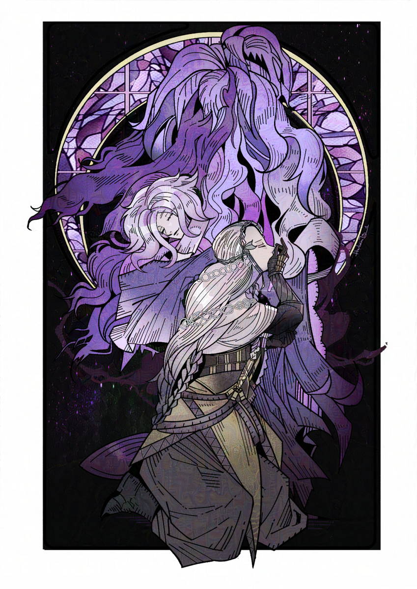 This is a pixiv picture whose title is Thiollier & St. Trina.