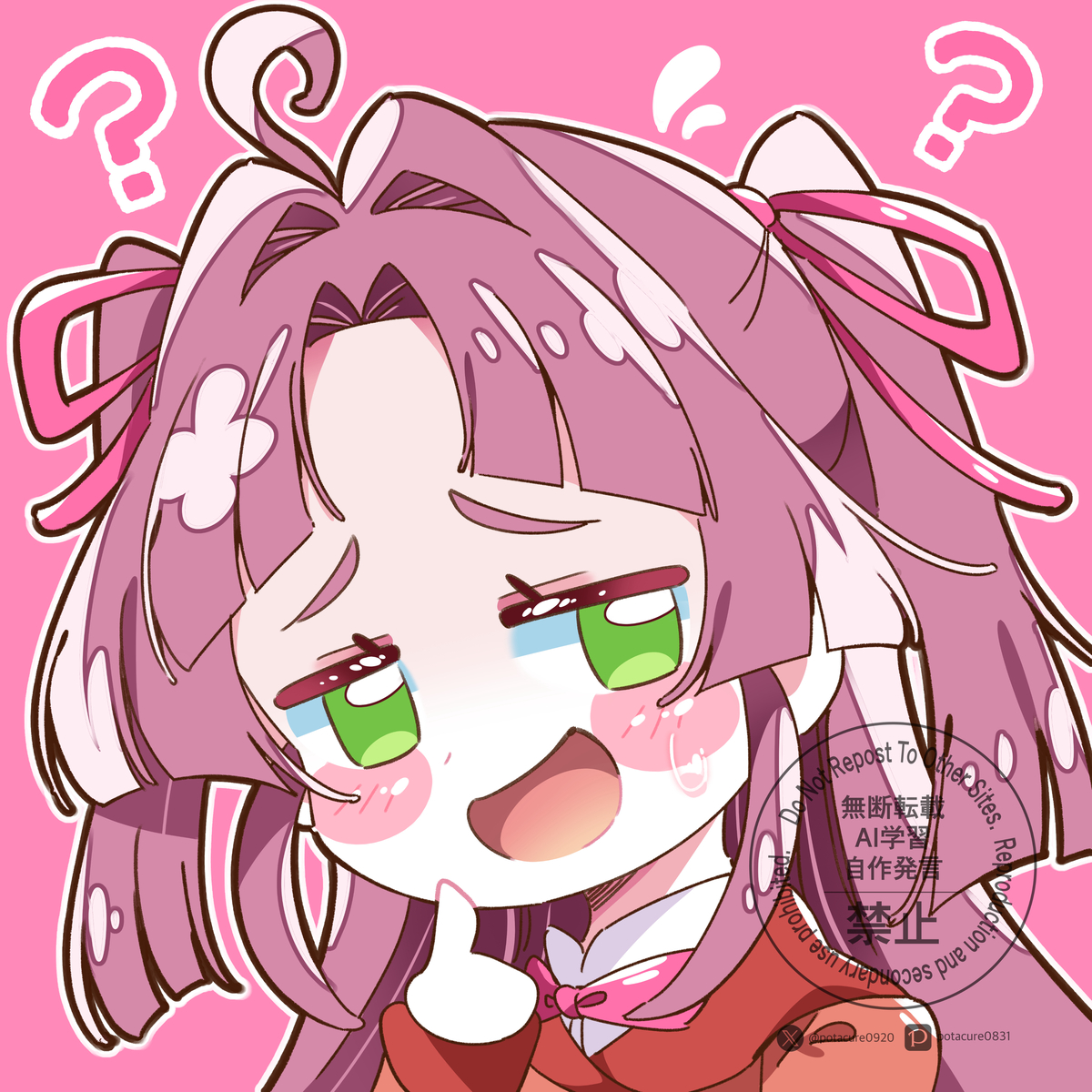 This is a pixiv picture whose title is 厳しいテストがある…よね？.