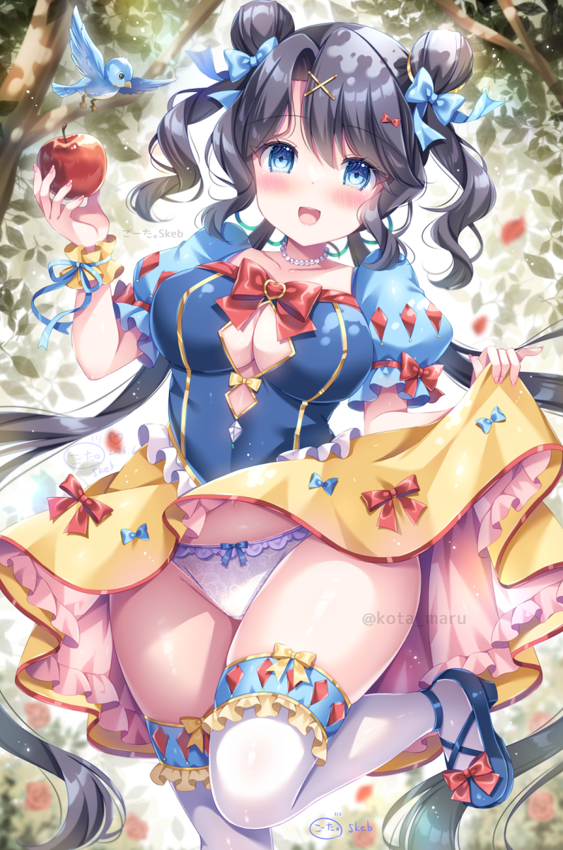 This is a pixiv picture whose title is 🍎.