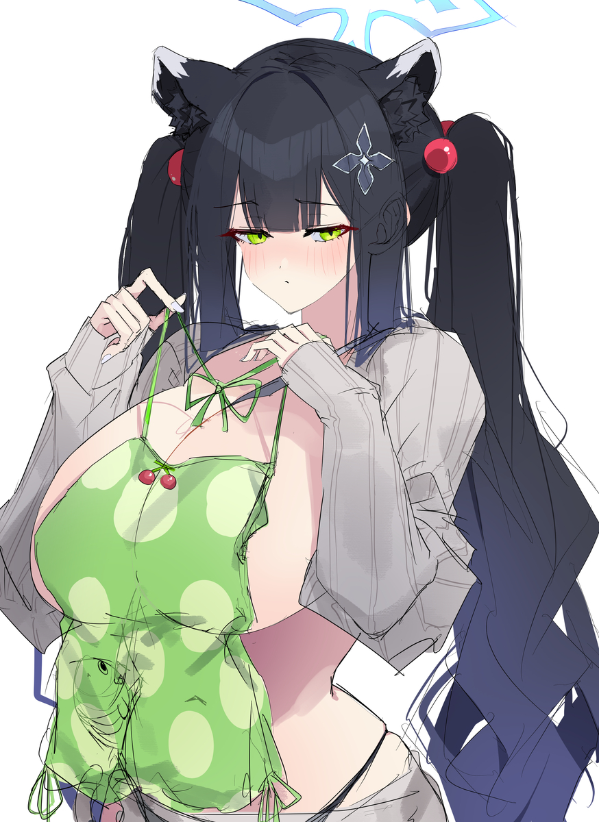 This is a pixiv picture whose title is 水着シュン.