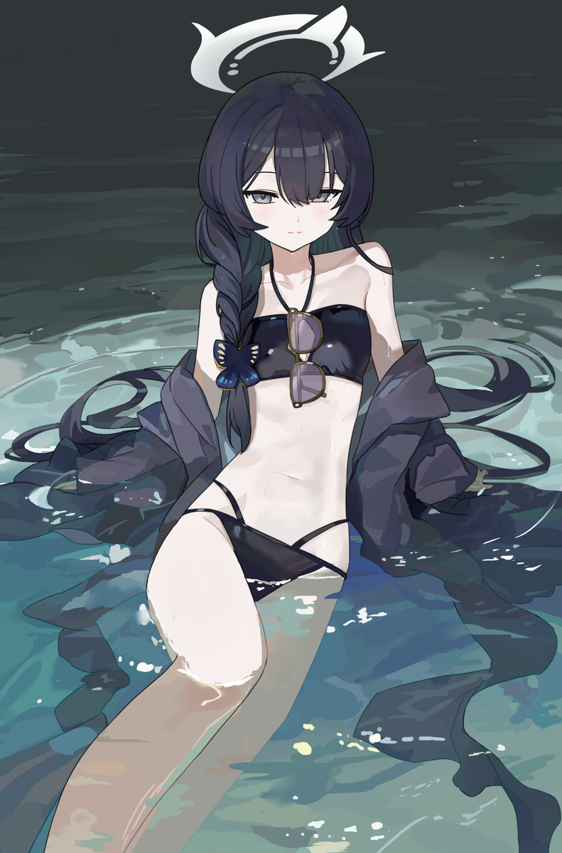 This is a pixiv picture whose title is 水妃咲！.