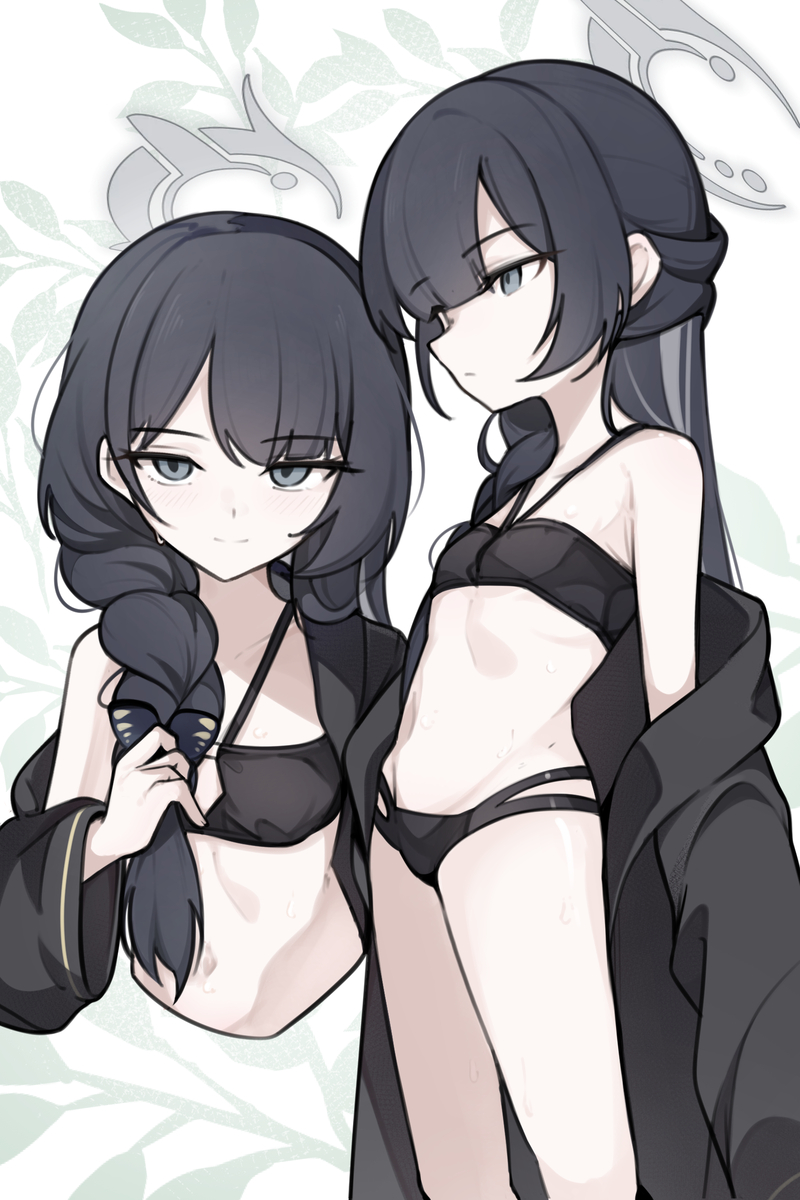 This is a pixiv picture whose title is 水着キサキ.
