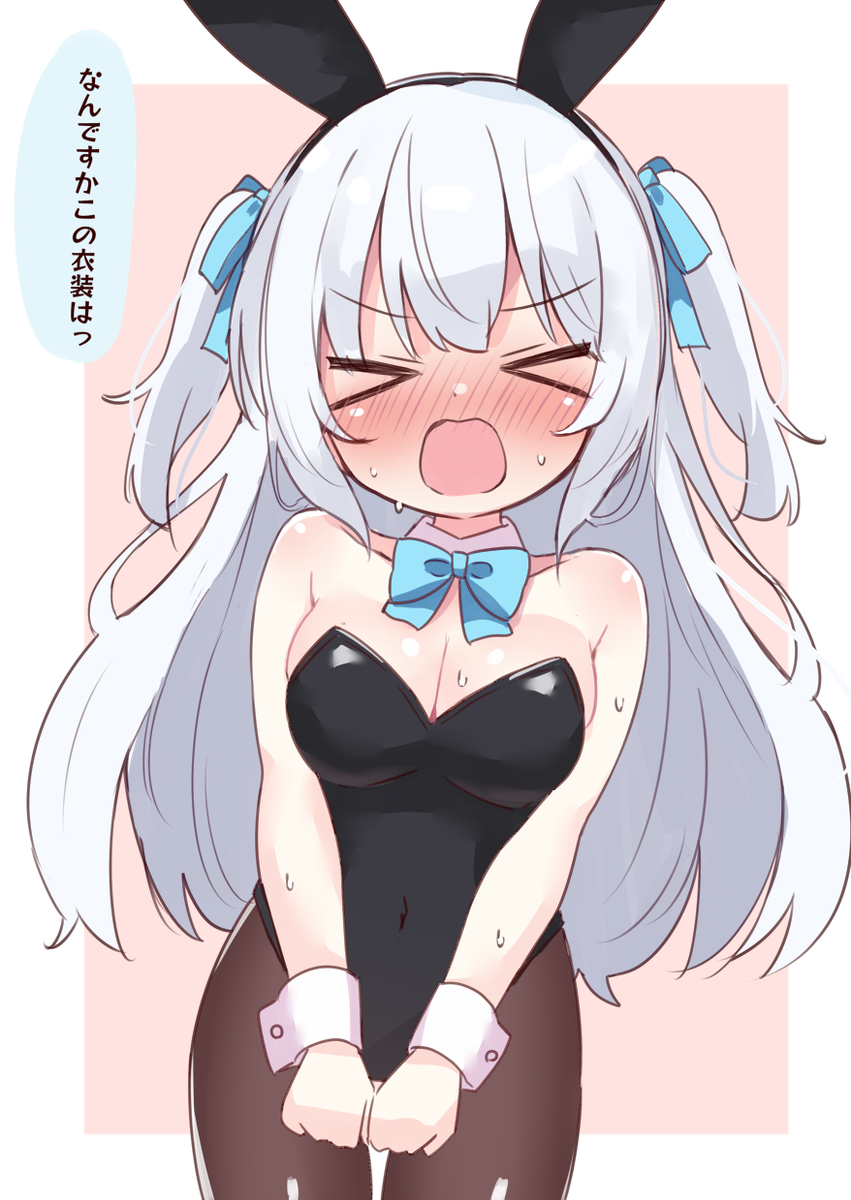 This is a pixiv picture whose title is バニー乃亜ちゃん.