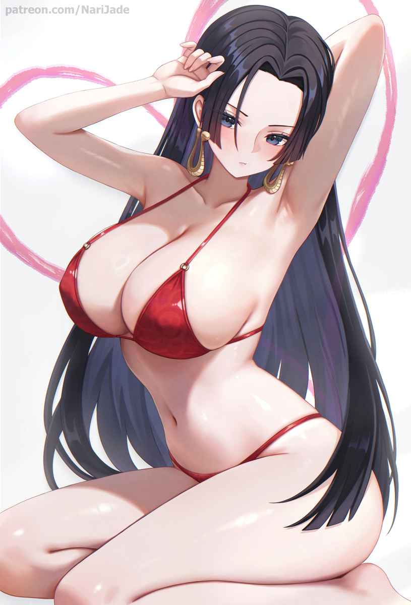 This is a pixiv picture whose title is Bikini Boa.