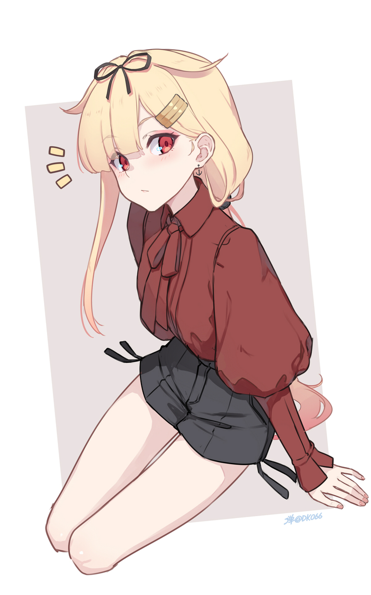 This is a pixiv picture whose title is 夕立進水日2026.