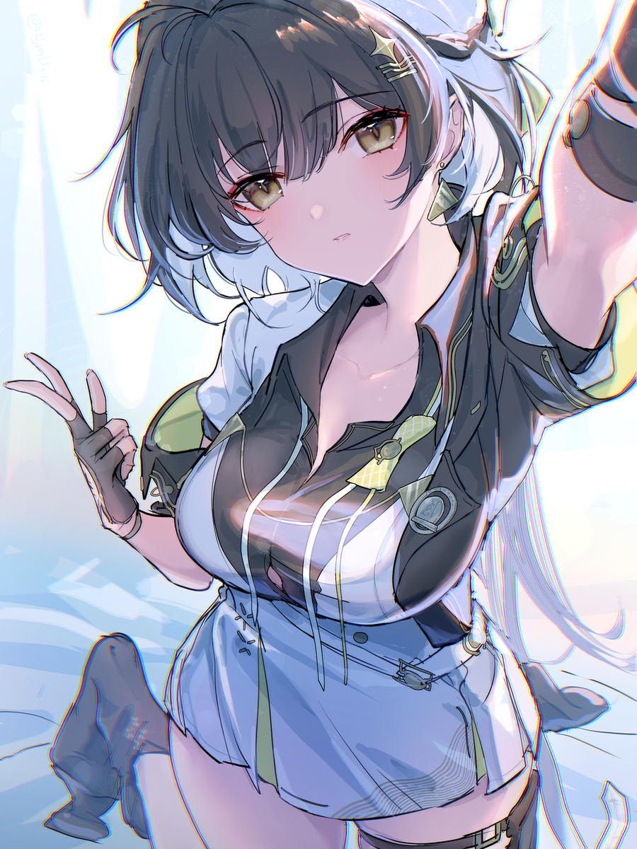 This is a pixiv picture whose title is 自撮りを送ってくれる漂泊者.