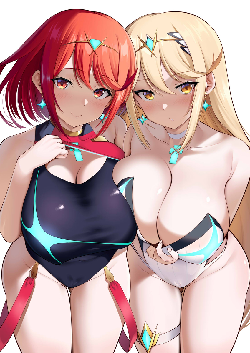 This is a pixiv picture whose title is 水着ホムヒカ2026.