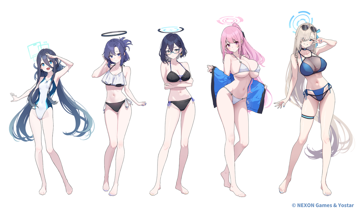 This is a pixiv picture whose title is ミレニアム水着.