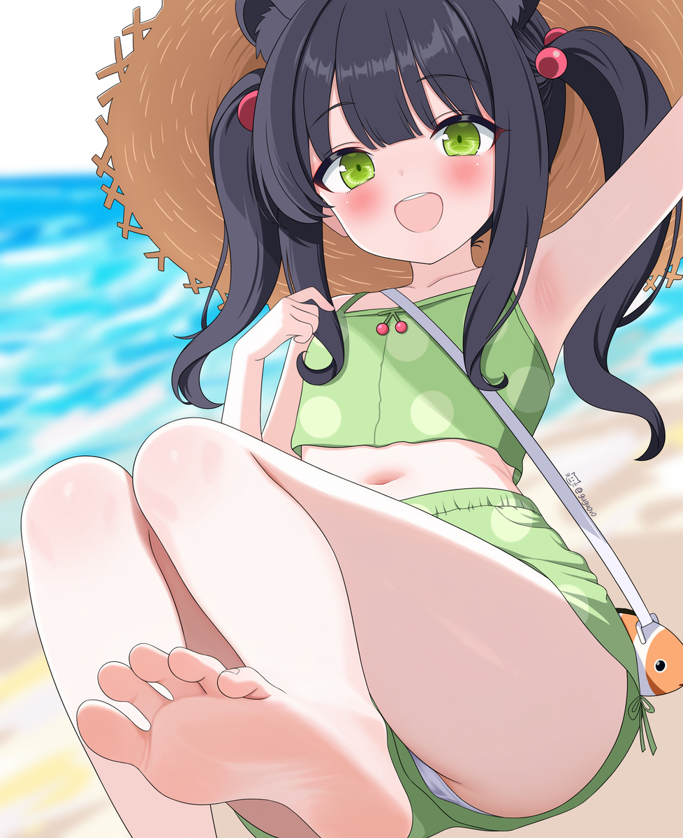 This is a pixiv picture whose title is シュン(水着).