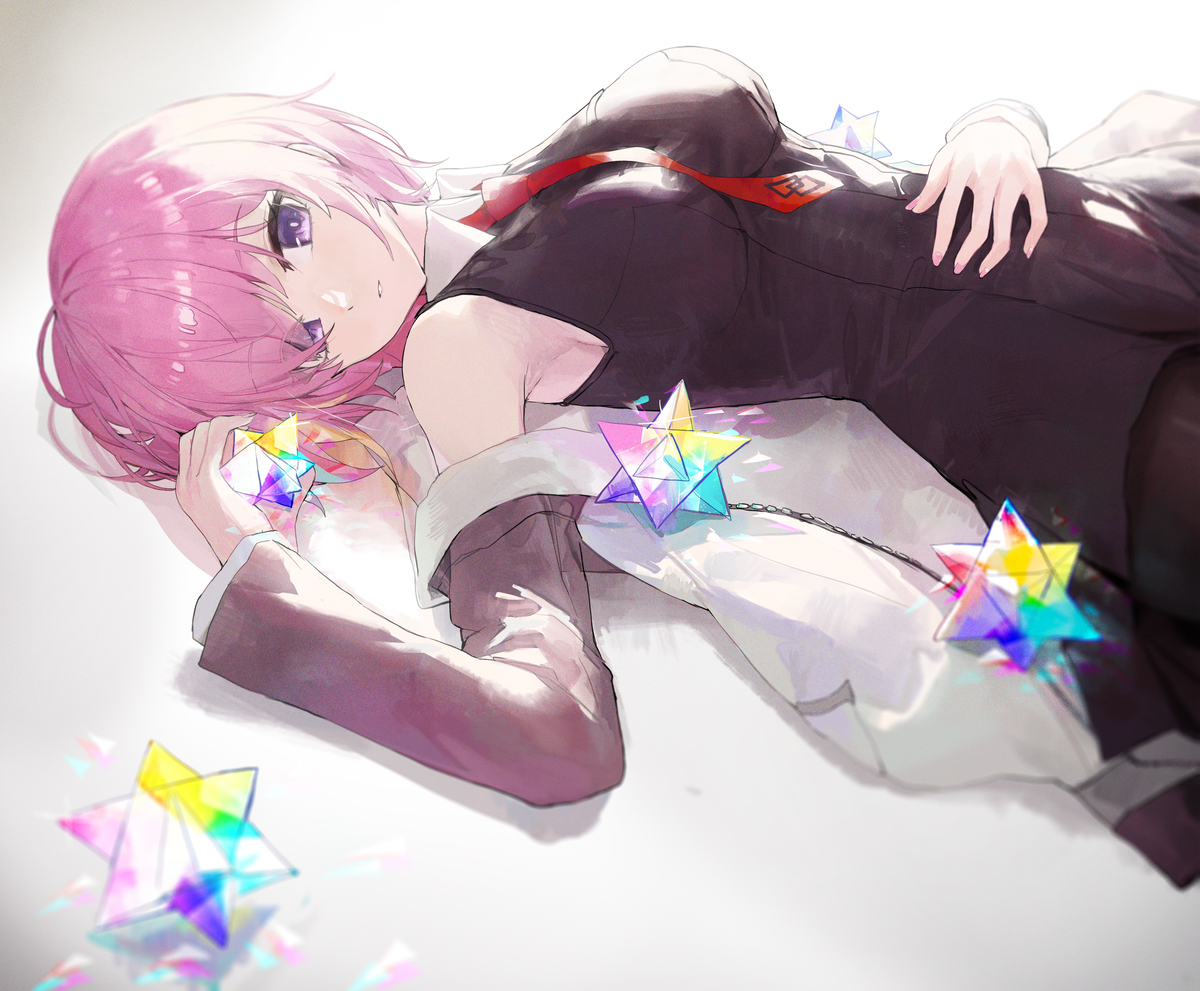This is a pixiv picture whose title is 玛修（day54）.