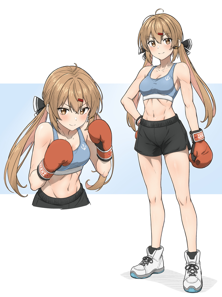 This is a pixiv picture whose title is ボクサータシュケント.