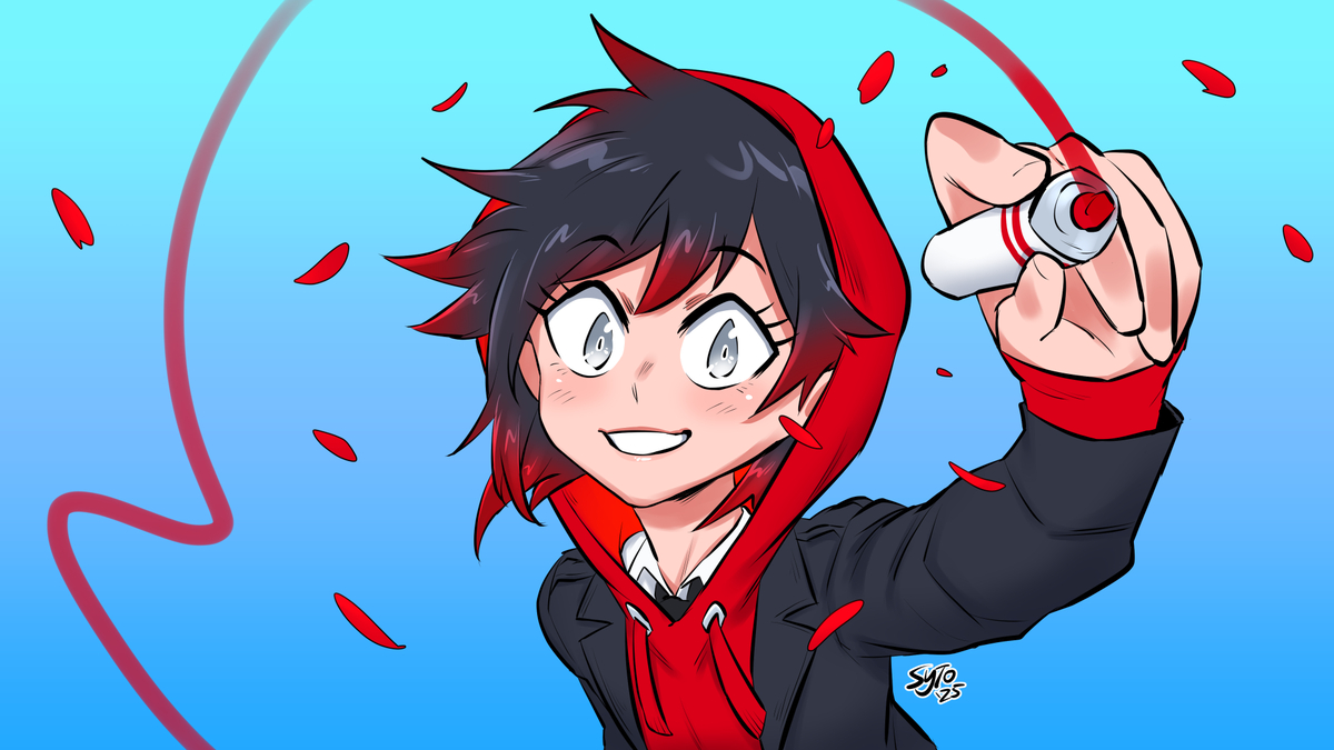 This is a pixiv picture whose title is RWBY rkgk.