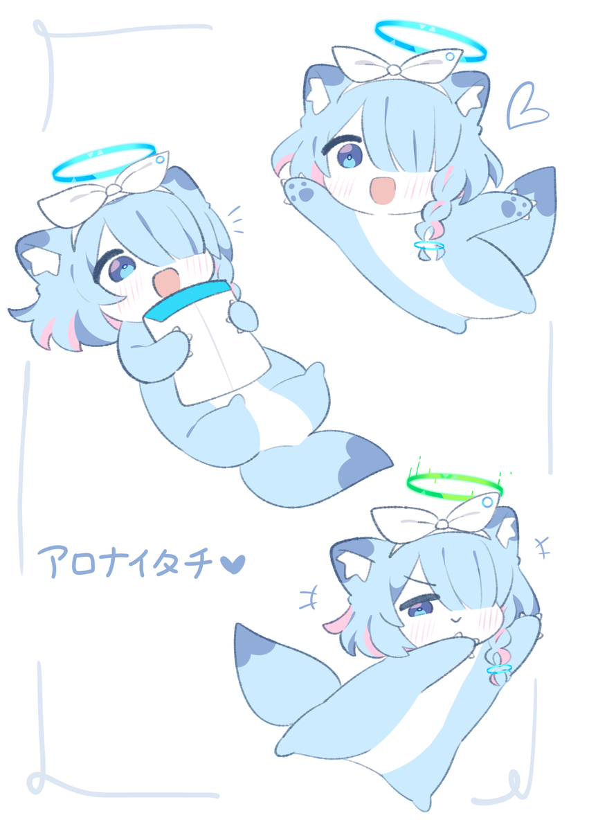 This is a pixiv picture whose title is アロナイタチ…その封筒は.. 😠💢.