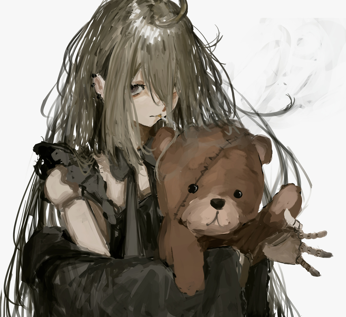 This is a pixiv picture whose title is 無題.