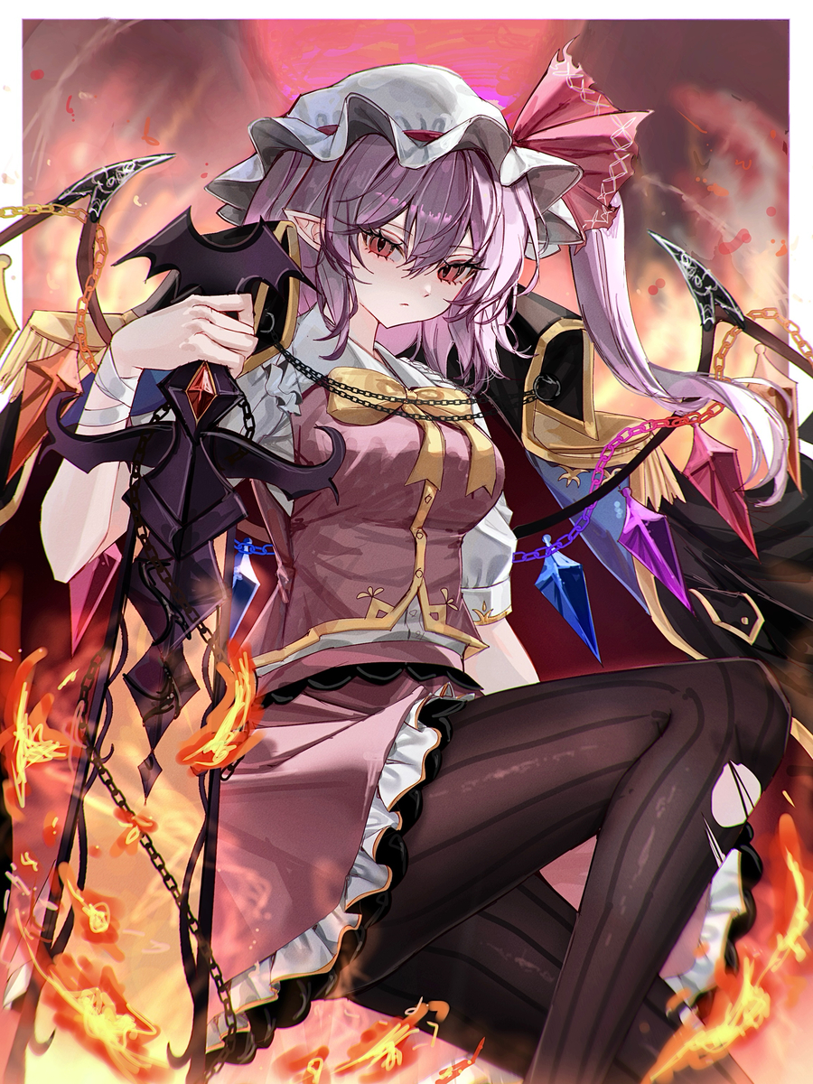 This is a pixiv picture whose title is 秘封フラン.
