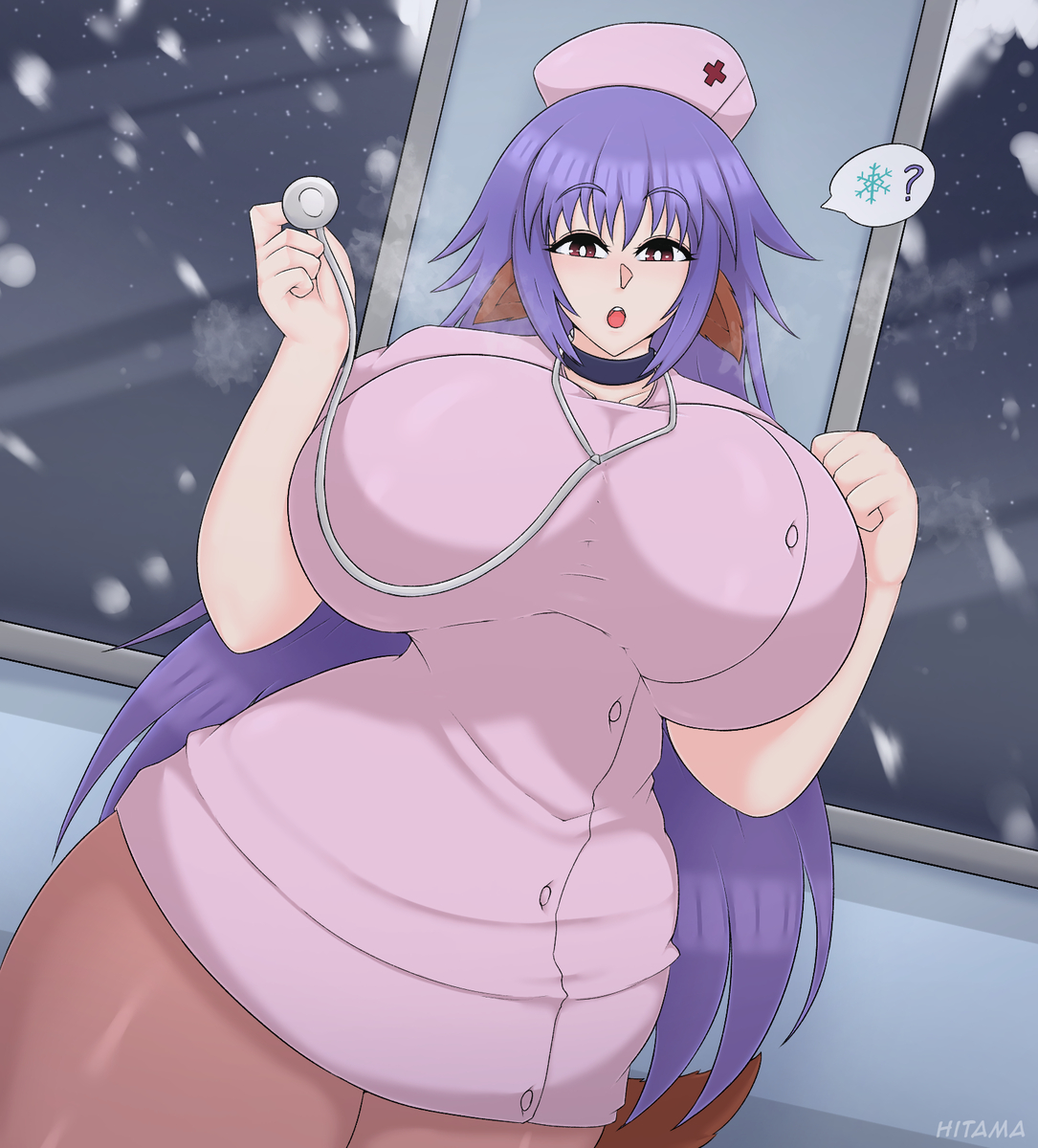 This is a pixiv picture whose title is Hizuki❄️.