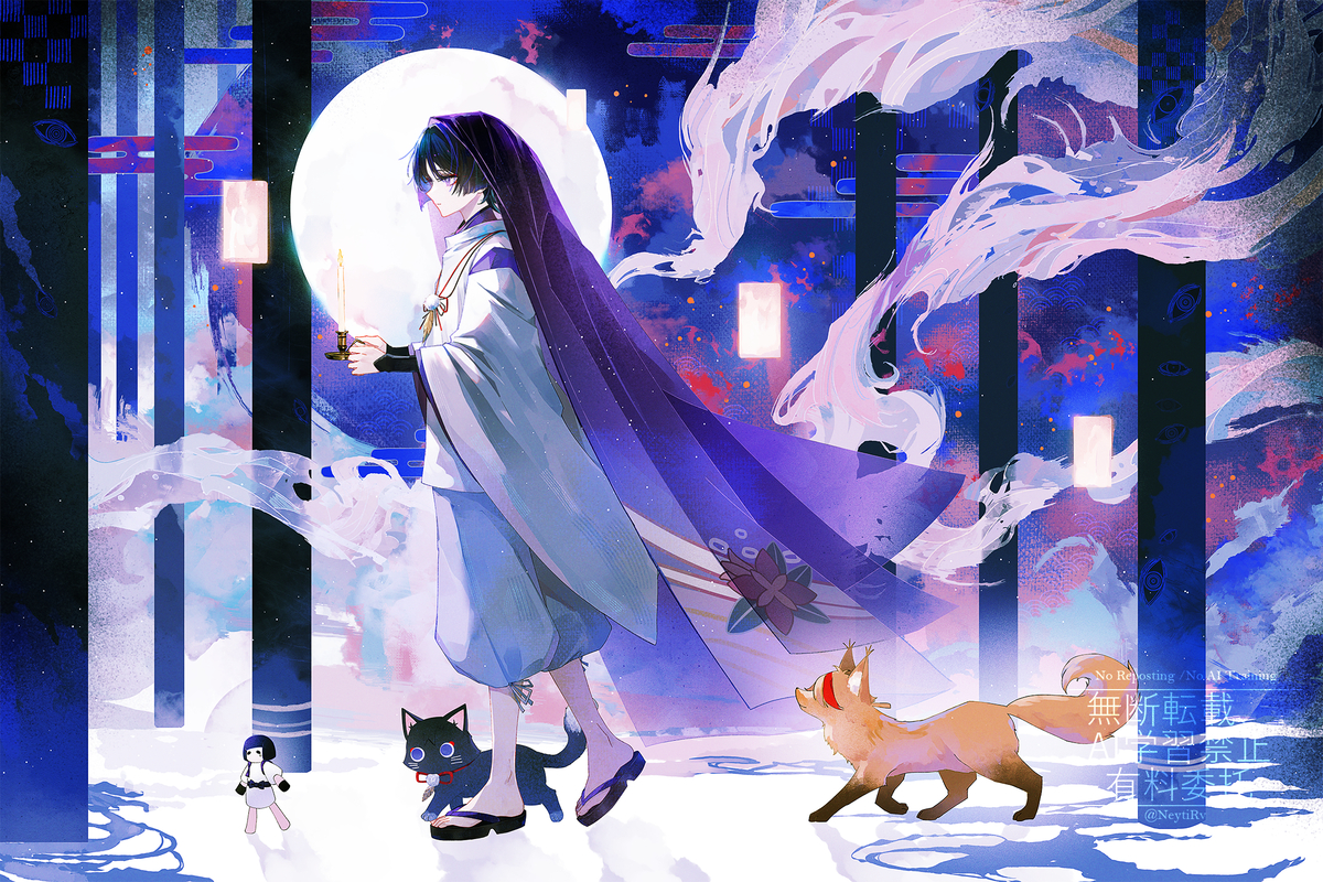 This is a pixiv picture whose title is 无题.