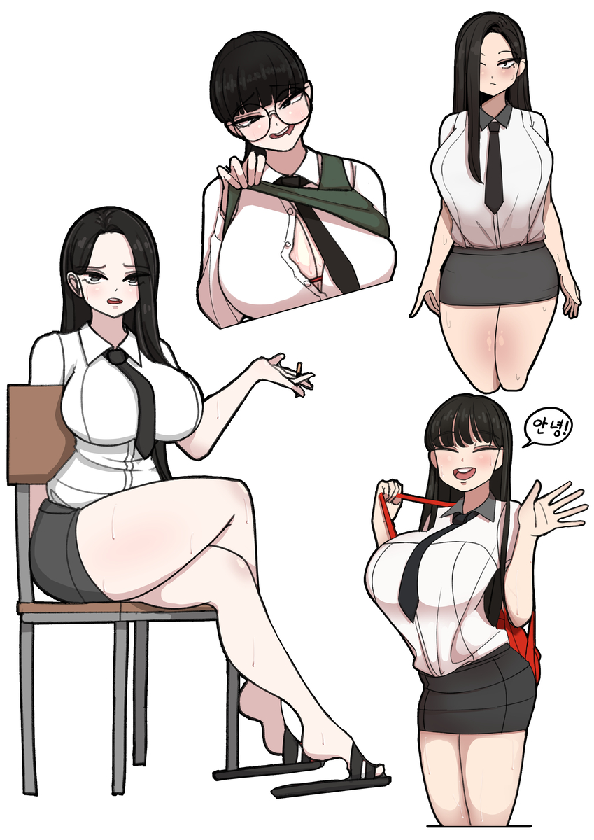 This is a pixiv picture whose title is 오소리컬렉션.