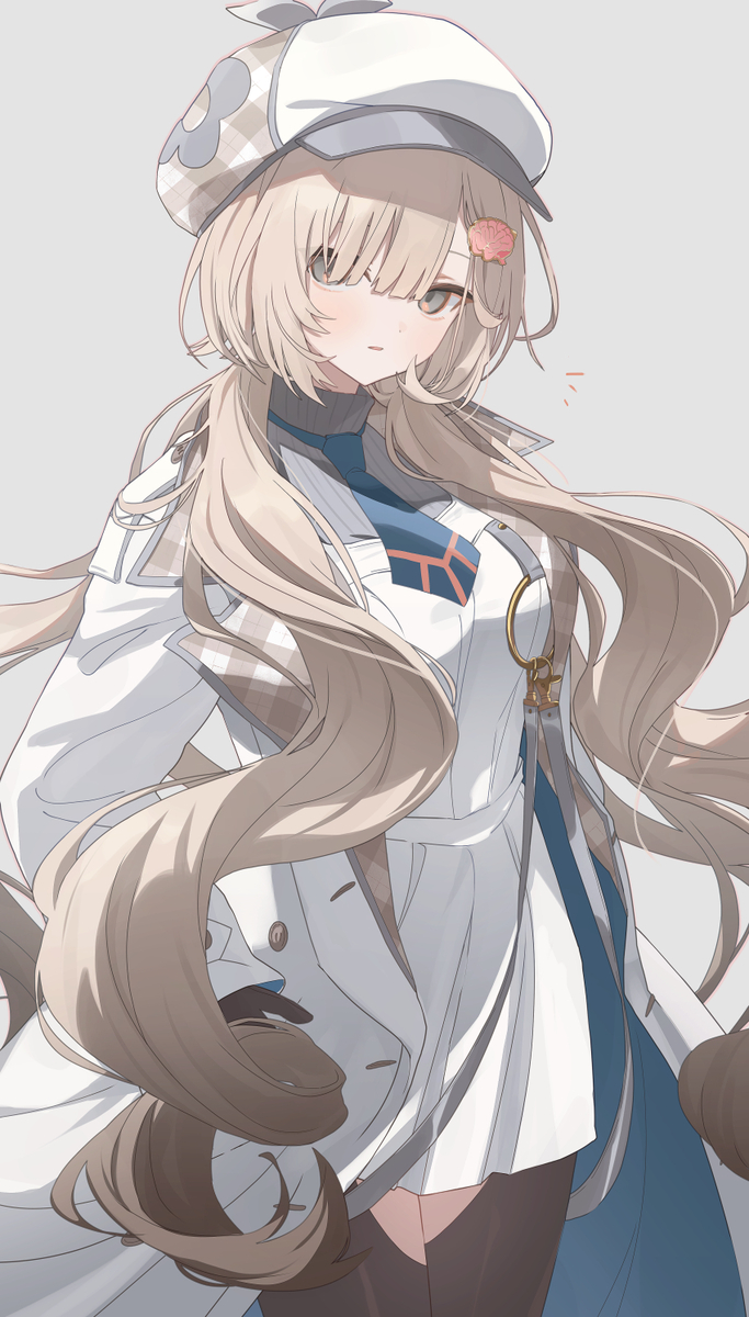 This is a pixiv picture whose title is 探偵さん.